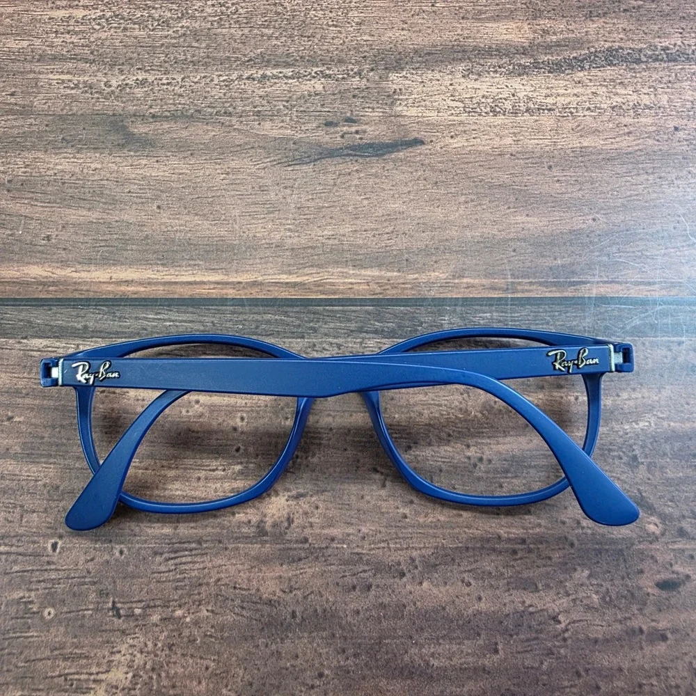 Ray-Ban‎ RB 7183 5207 Liteforce Matte Blue Eyeglasses Frames 51-19-145 Italy